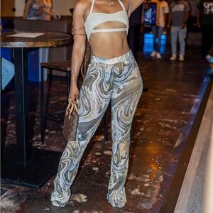 FULL LENGTH TULLE LEGGINGS